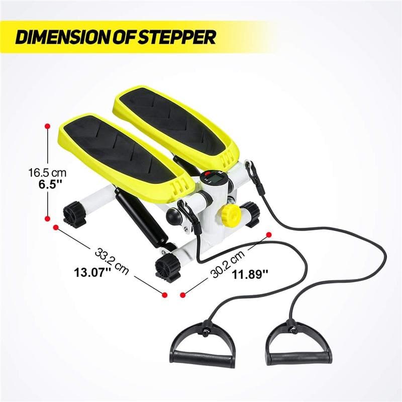 Mini Stepper Air Climber with Resistance Bands_4
